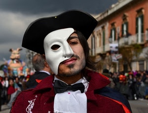 carnevale, maschera, cappello, barba, bianco, uomo, viso, costume